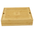 DS Factory Wood Gift Box Wooden & Bamboo Box Tea Storage Box With Lid